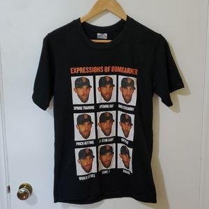 Madison Bumgarner Faces T Shirt Small SF Giants